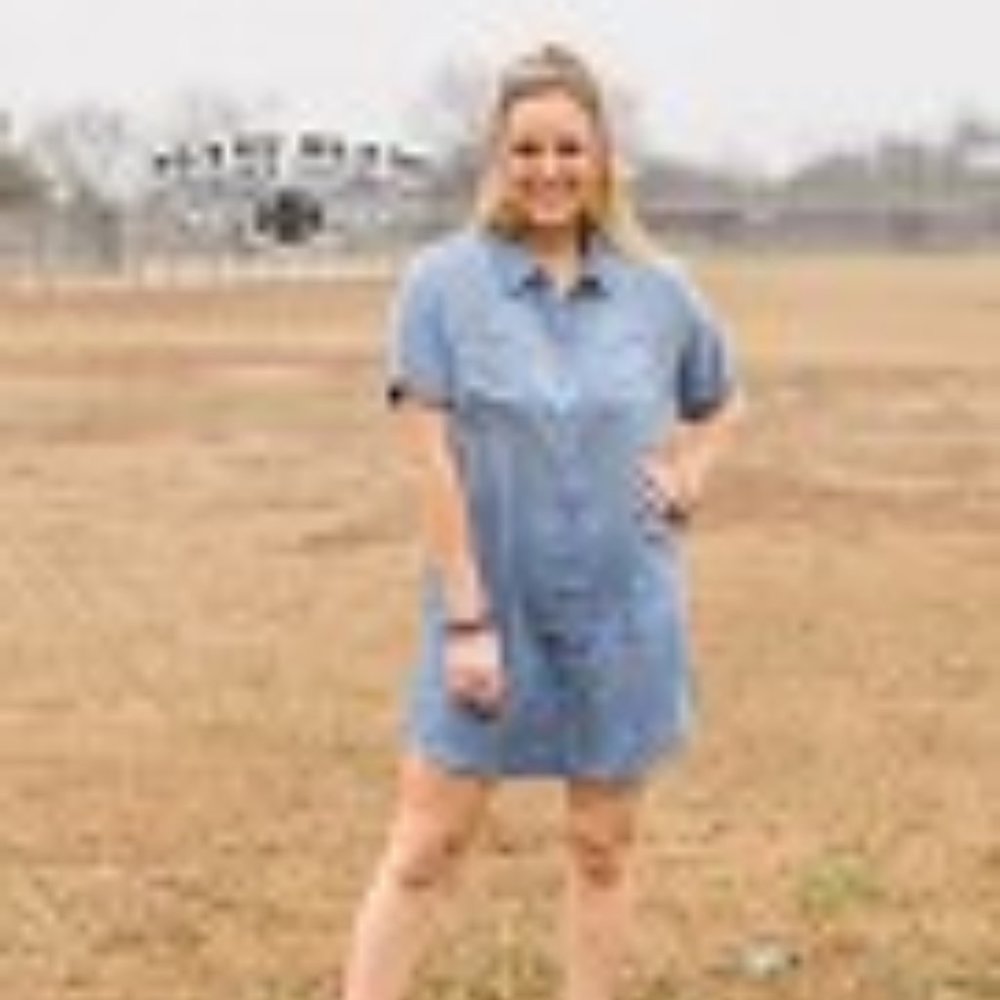 BROADWAY BLUES BUTTON UP ** DENIM